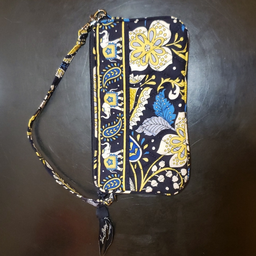 Vera Bradley Paisley Elephant Print Small Purse